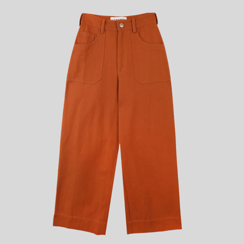 L.F. Markey - Carpenter Trouser in Terracotta — Bosco's Mercantile